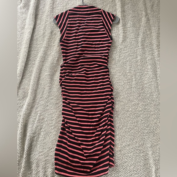 Nicole Miller Artelier Pink/Black Dress, Size Small - Picture 2 of 3
